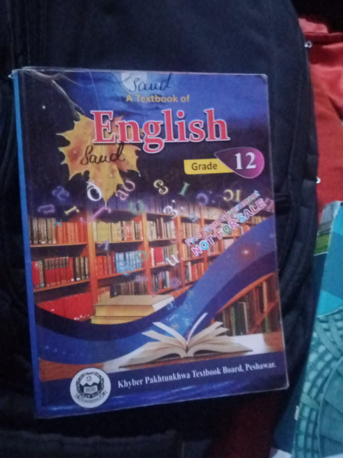 English for Class 12 KPK Board