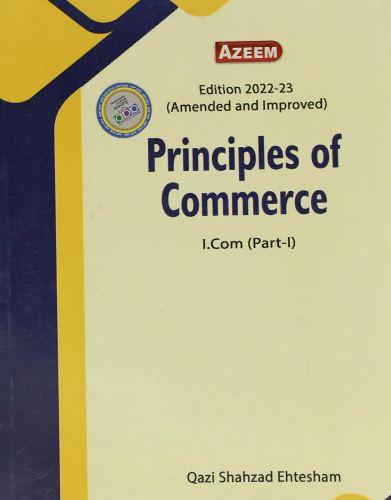 Principle of Commerce 1st Year Book