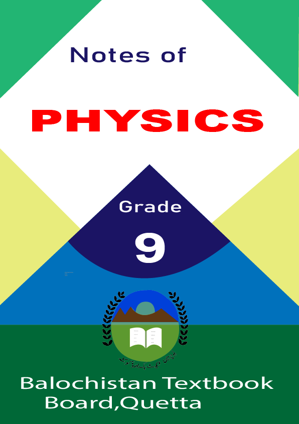 Physics English Medium Class 9 Balochistan Board