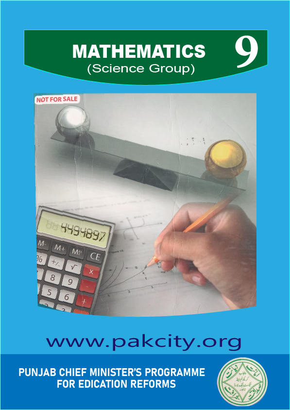 Mathematics English Medium for Class 9 Punjab Board